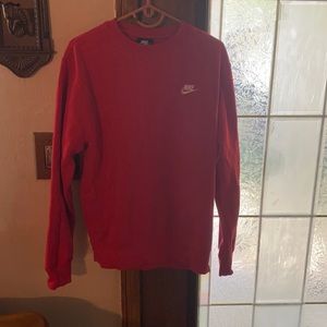 Men’s small Red nike sweater